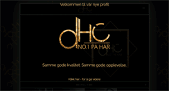Desktop Screenshot of designhaircare.no